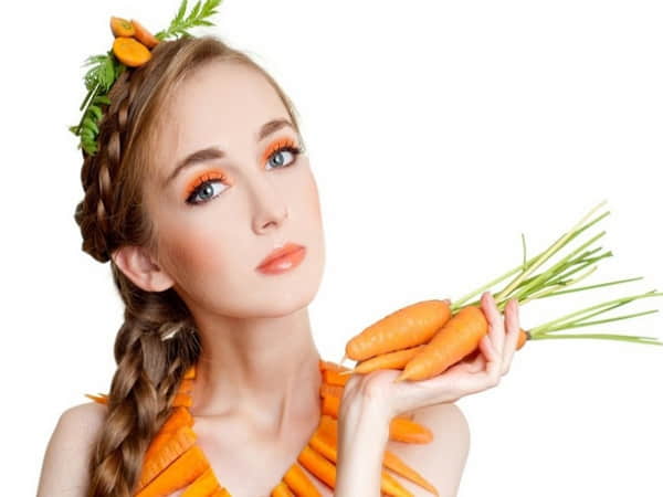 Cách làm trắng da toàn thân tự nhiên bằng Cà Rốt