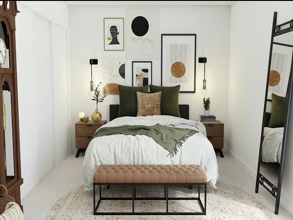 Giải pháp phong thủy phòng ngủ không có cửa sổ