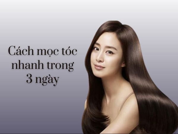 Cách chăm sóc tóc nhanh dài trong 3 ngày
