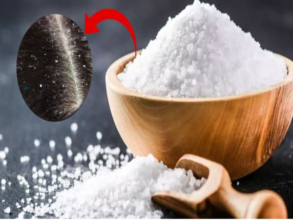 Cách trị gàu tại nhà bằng muối