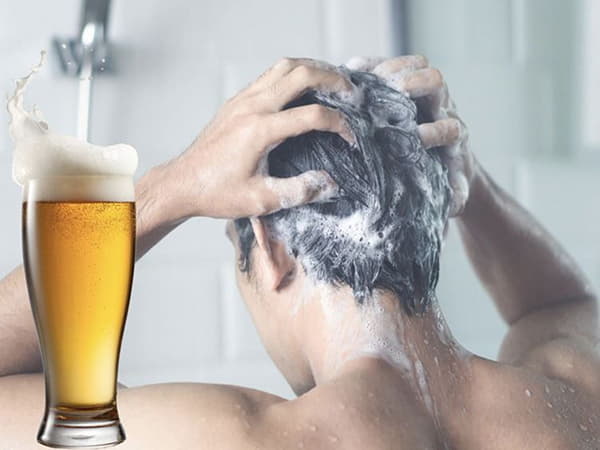 Tại sao gội đầu bằng bia có thể trị rụng tóc