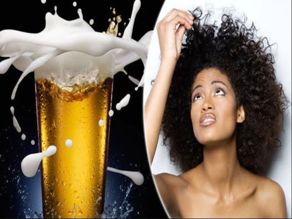 Hướng dẫn gội đầu bằng bia để trị rụng tóc