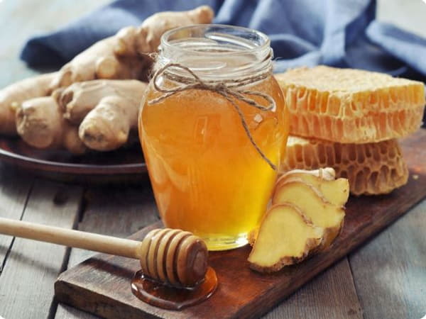 Bài thuốc từ gừng và mật ong