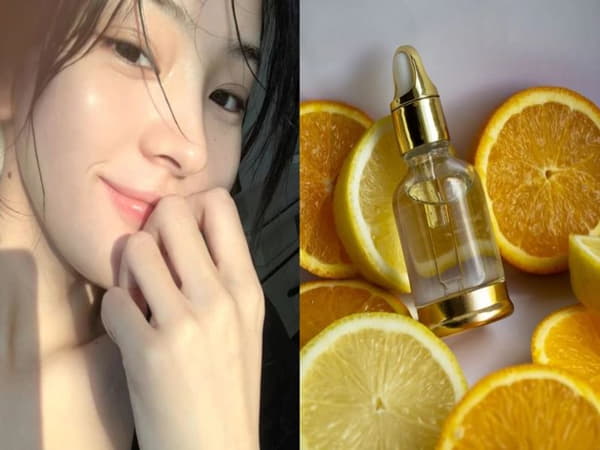 Dùng serum Vitamin C