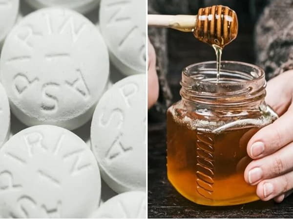 Mặt nạ Aspirin – mật ong dưỡng sáng da