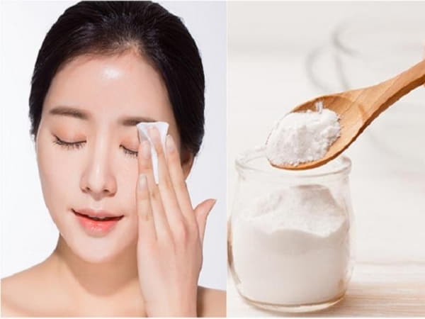 Làm sạch lỗ chân lông với baking soda