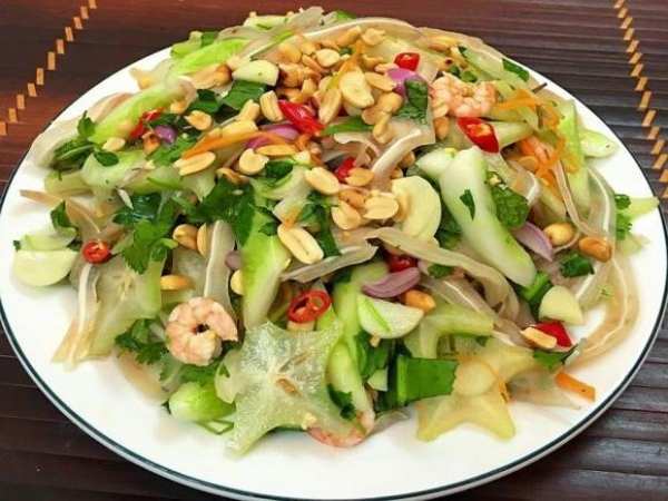 Món nộm Bầu