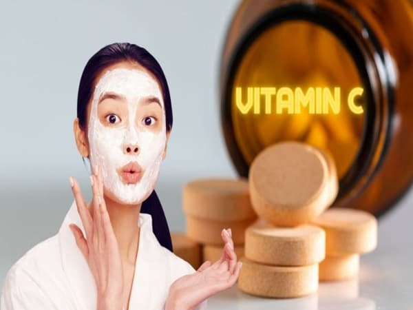 Nghiền Vitamin C đắp mặt có hiệu quả không?