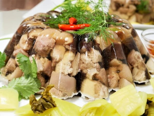 Tìm hiểu món thịt đông miền Bắc