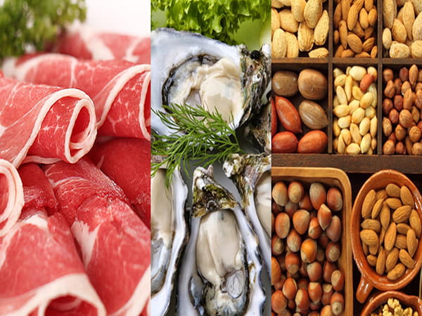 Top thực phẩm giàu kẽm tốt cho nam giới