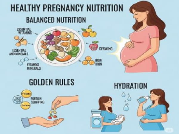 Nguyên tắc dinh dưỡng để ăn vào con không vào mẹ