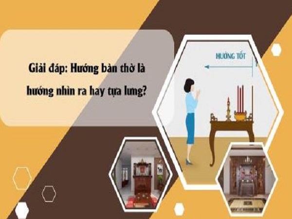 Hướng bàn thờ tính như thế nào chuẩn nhất?