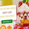 Khám phá con số may mắn tuổi Giáp Tuất ngày 30/11/2025 chủ nhật